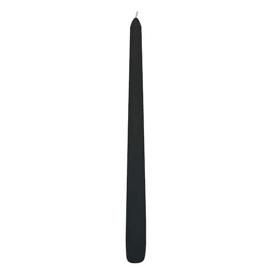 10" Black Taper Candle by Ashland®